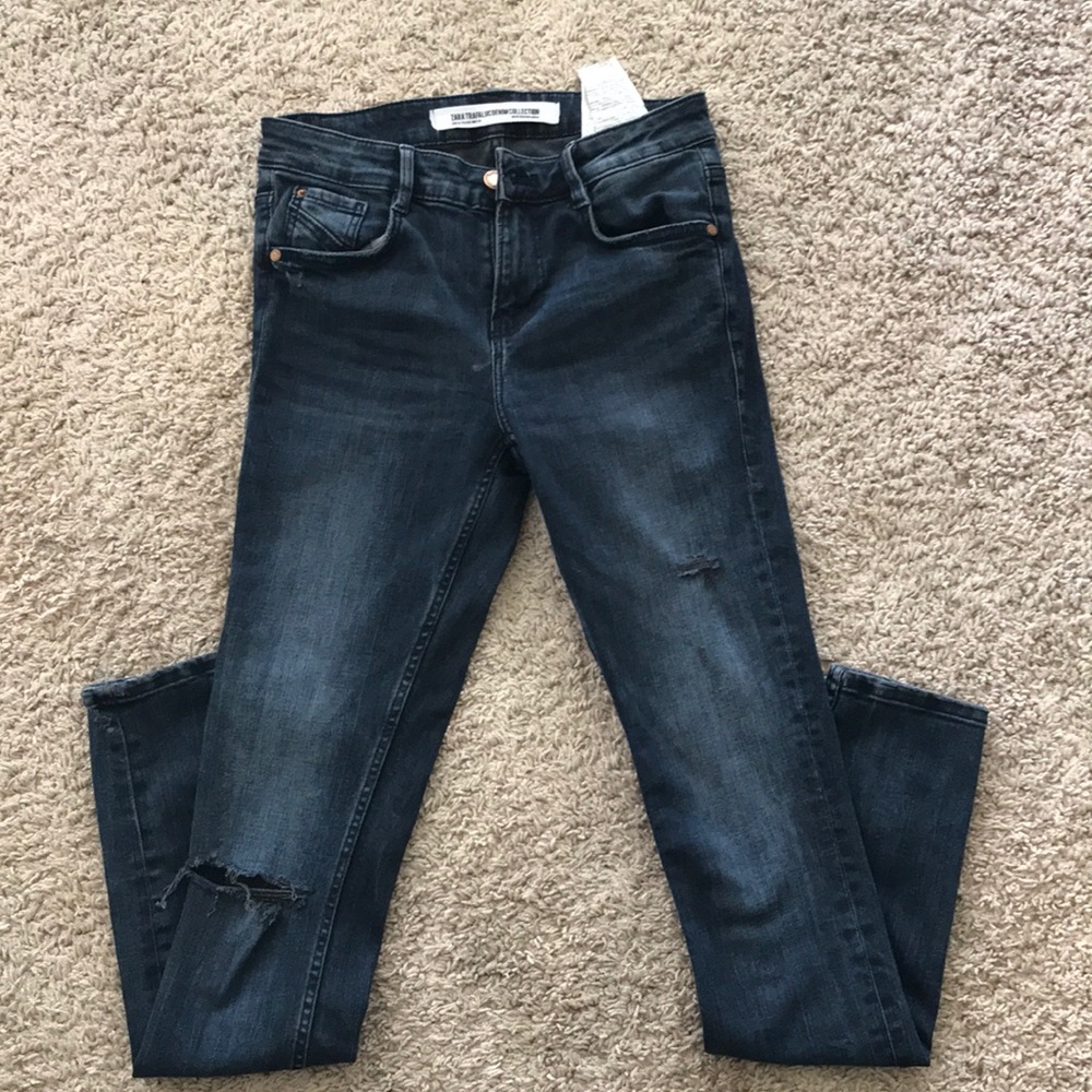 Zara Blue Denim Jeans